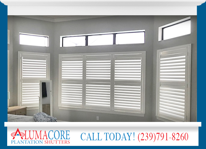 White Plantation Shutters in Florida