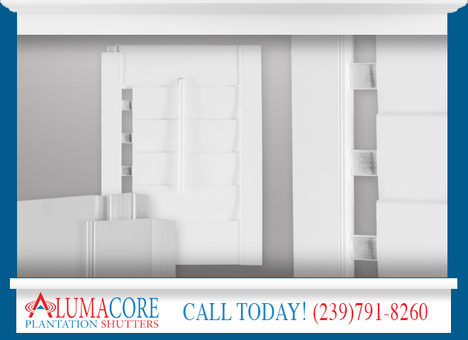 Aluminium Reinforced Shutters in and near Bonita Springs Florida