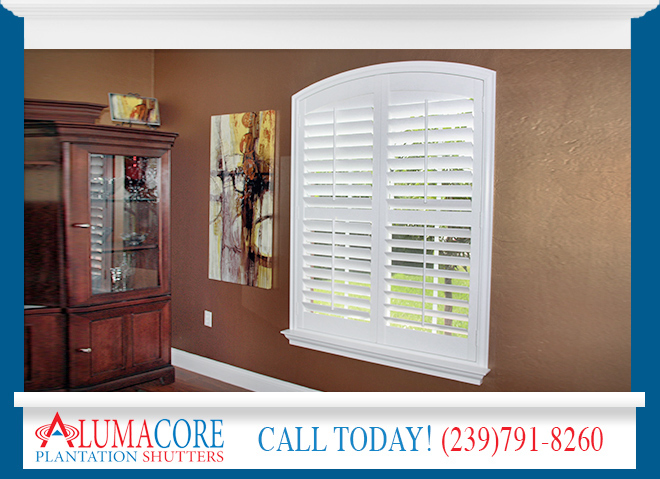 Round Top Shutters in and near Estero Florida